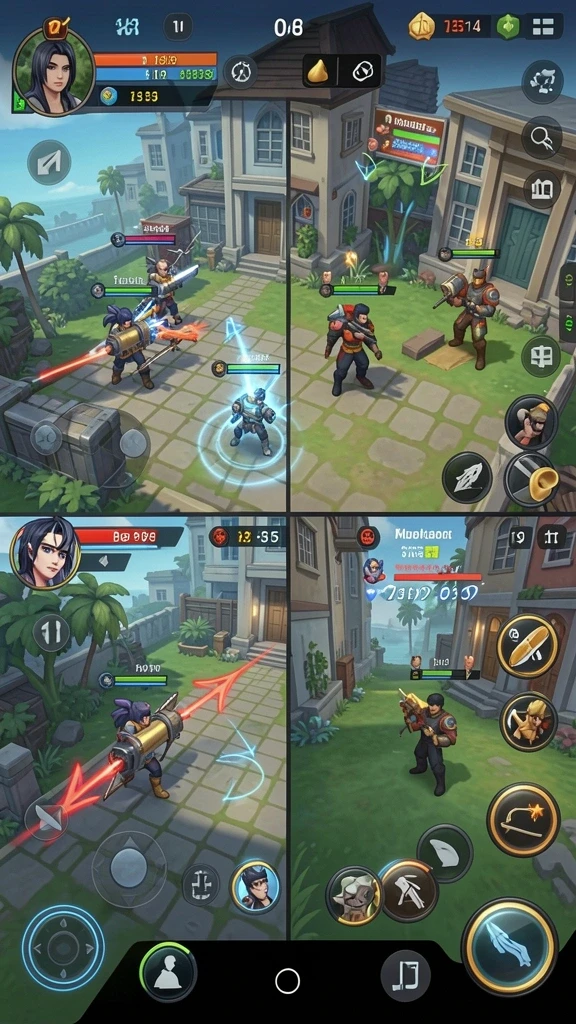 anoboy - Screenshot yang menunjukkan tampilan awal permainan ANOBOY.