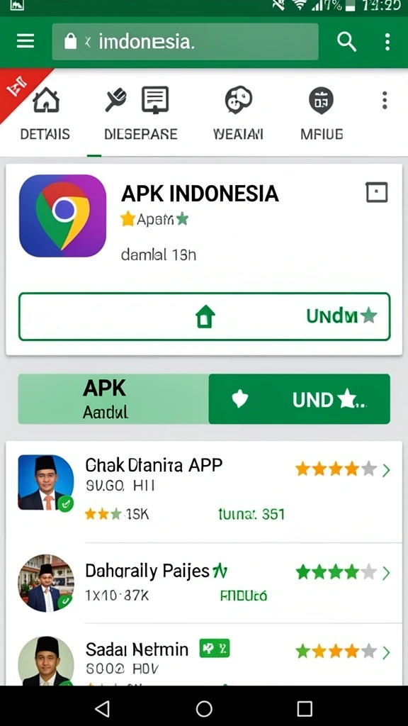 dewa22 - Antarmuka aplikasi yang menarik dan mudah digunakan.