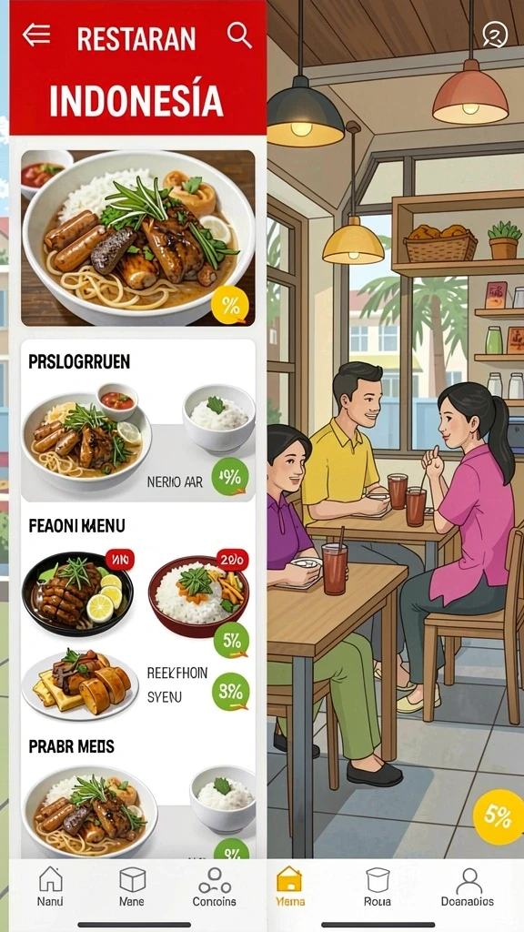 kaskustoto - Tampilan antarmuka aplikasi yang menarik dan modern.