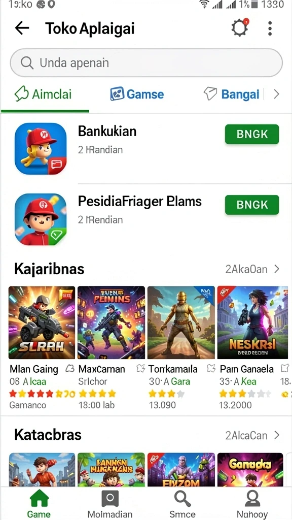 supersvip - Tampilan beranda yang menarik dengan berbagai pilihan permainan.